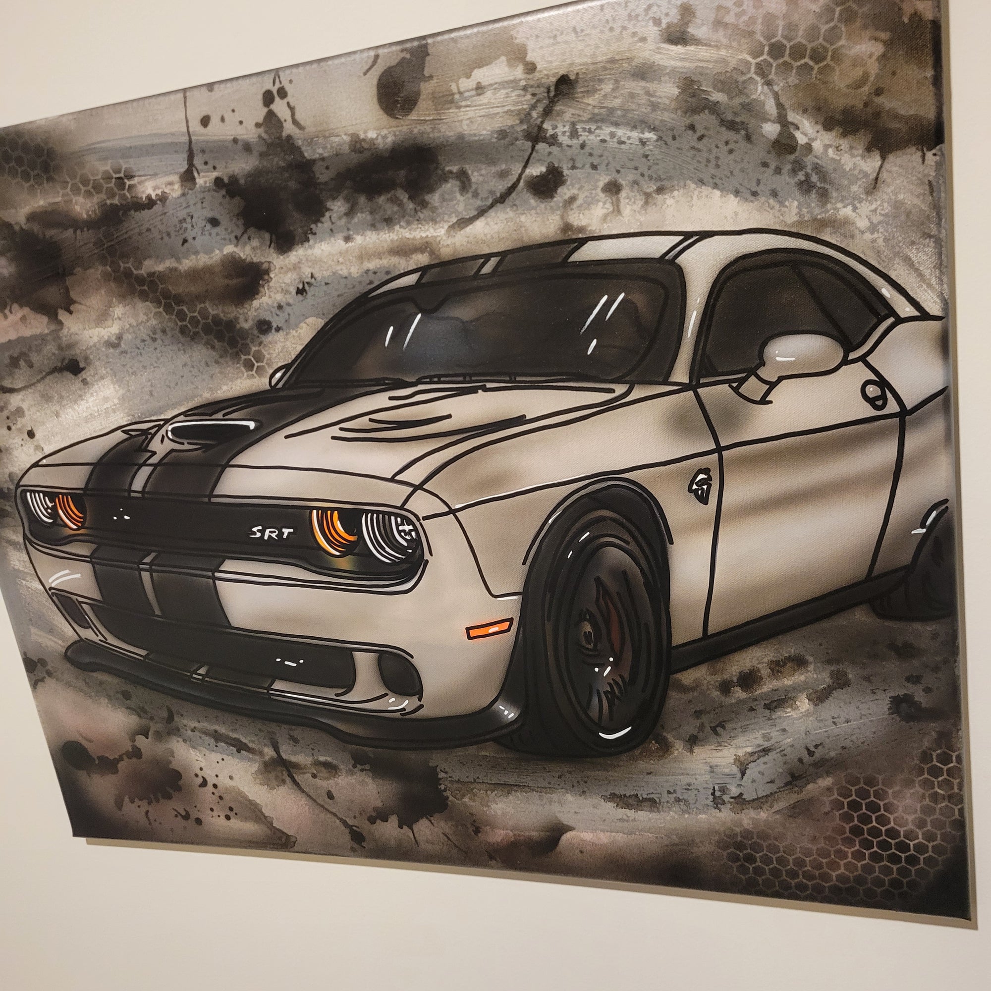 Smokeshow Hellcat Challenger Canvas 24"×30"