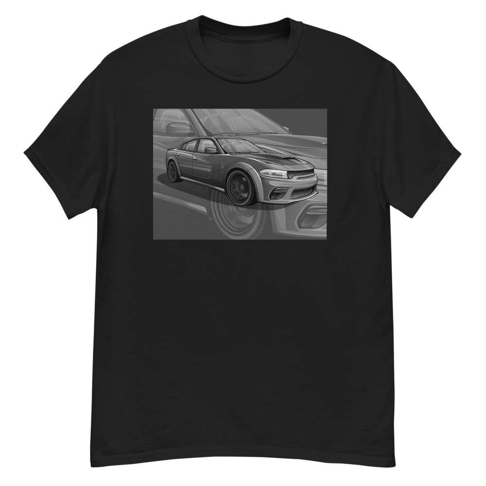 Grey Widebody Charger T-Shirt