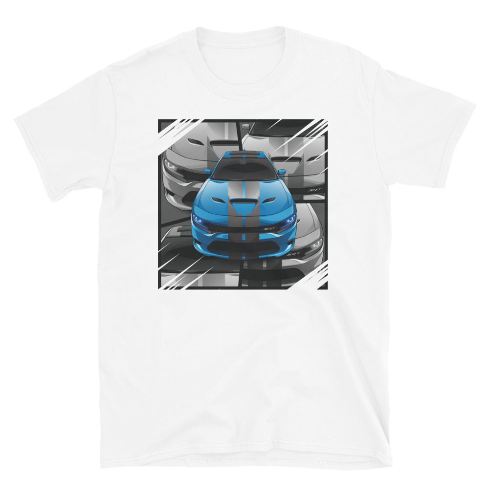 Blue Hellcat Charger T-Shirt