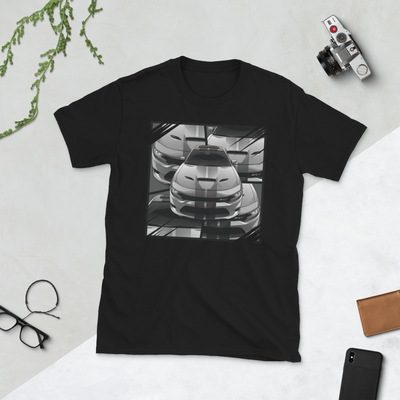 Grey Hellcat Charger T-Shirt