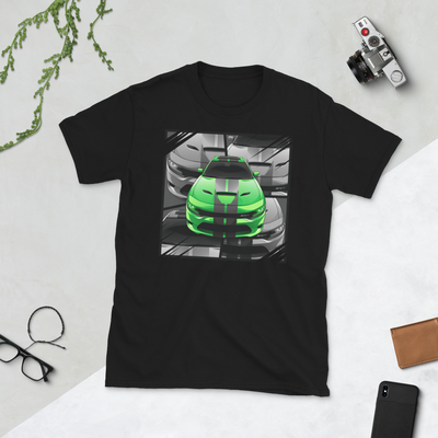 Green Hellcat Charger T-Shirt