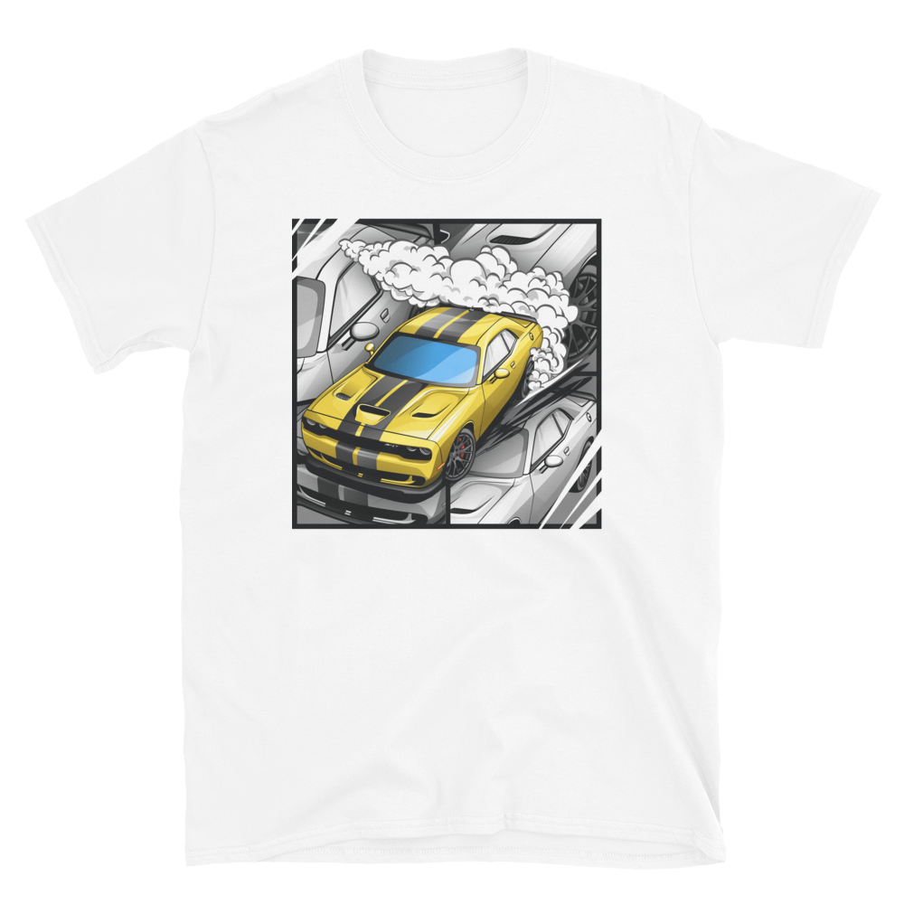 Yellow Hellcat Challenger T-Shirt