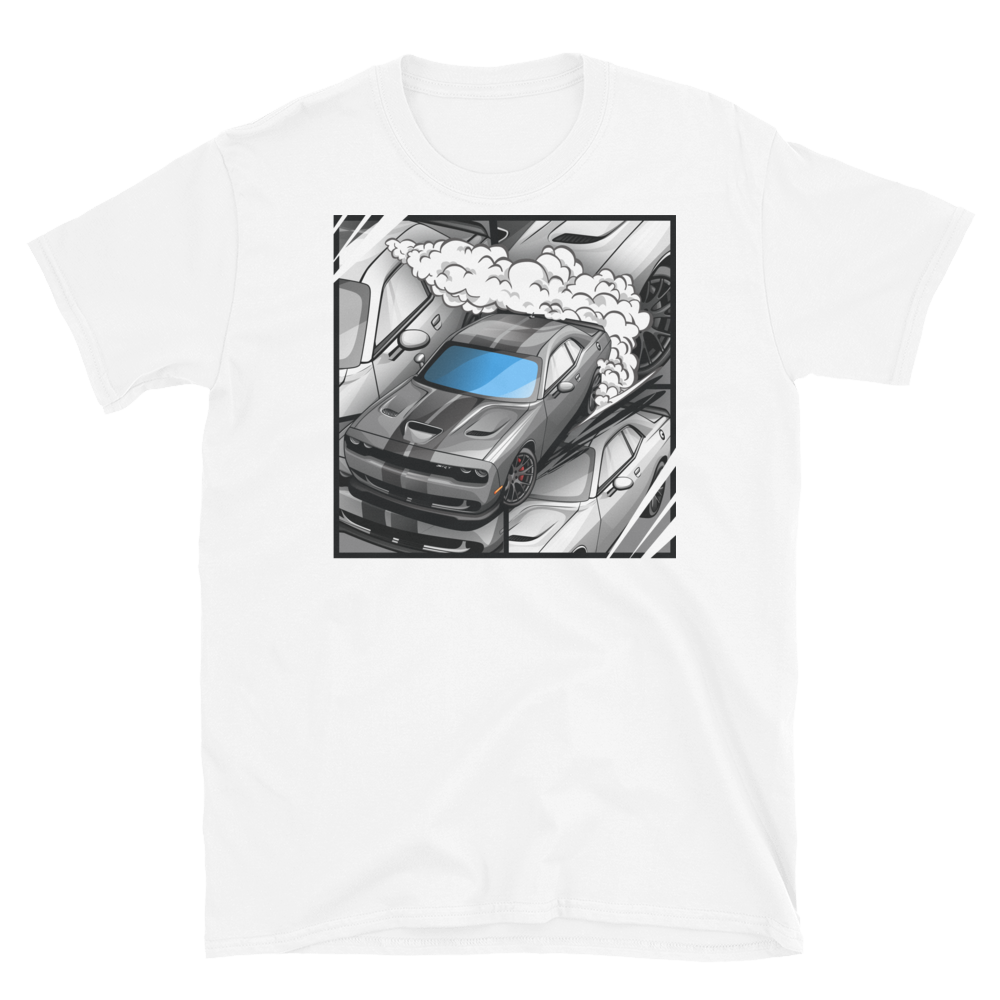 Grey Hellcat Challenger T-Shirt