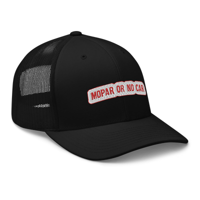 Mopar Or No Car Trucker Cap